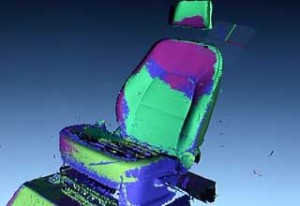 Hyundai seat 3D scan