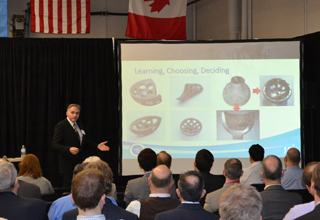 Jeremy Whiting of JRI Orthopaedics covering some of the benefits of EBM additive manufacturing in developing implants. 