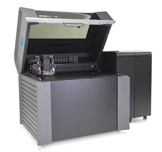 The Stratasys J750 3D printer.