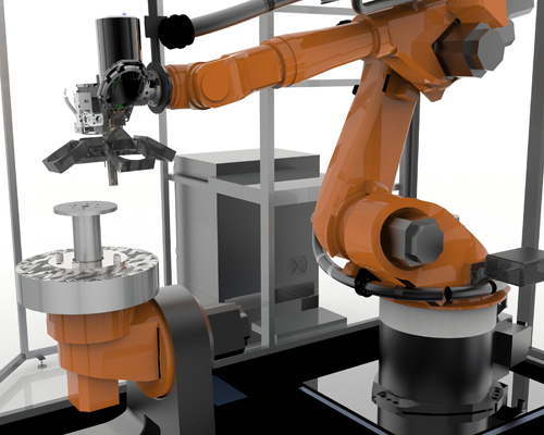 The Stratasys Robotic Composite 3D Demonstrator unveils a hybrid approach for automated composite part production that breaks the print-by-layer mindset and enables the full value of additive manufacturing to be applied to high value composite structures making them lighter than ever before.